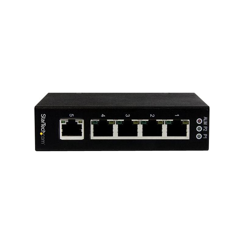 Commutateur GbE à montage mural - sur rail DIN - Switch réseau - Commutateur - 5 x 10 - 100 - 1000 - ... (IES51000)_1