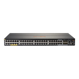 Commutateur - C3 - Géré - 44 x 10 - 100 - 1000 (PoE+) + 4 x SFP Gigabit combiné - Montable sur rack - P... (JL322A)_2