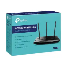 TP-Link Archer A8 - V1 - routeur sans fil - commutateur 4 ports - 1GbE - Wi-Fi 5 - Bi-bande (ARCHER A8)_4