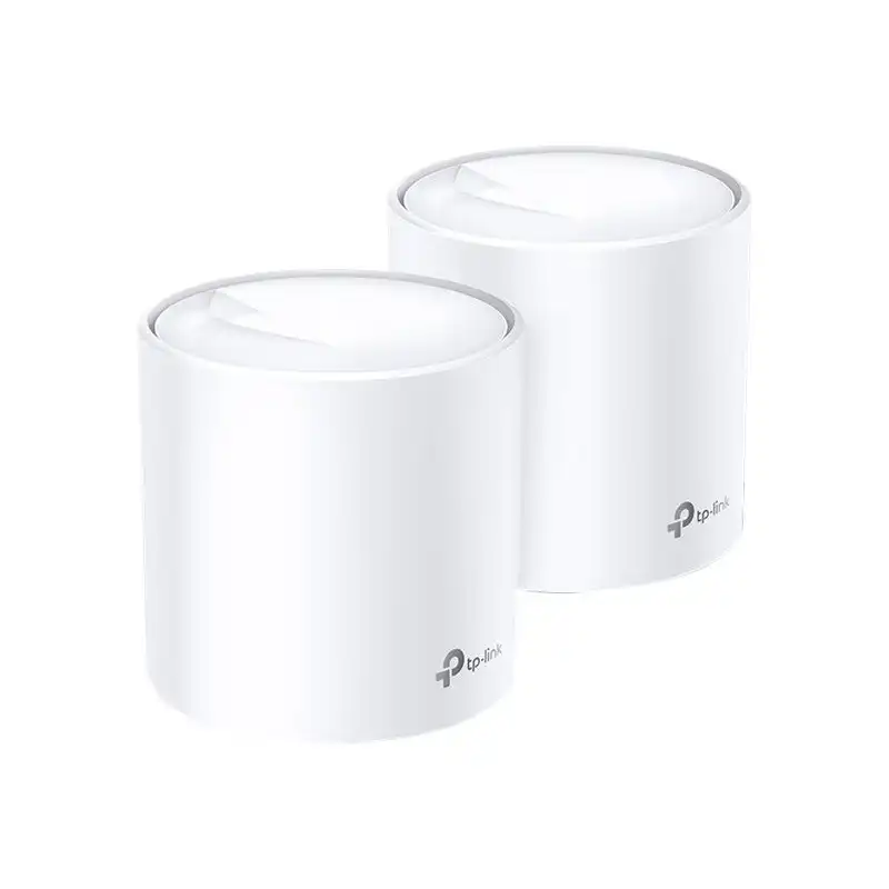 TP-Link Deco X20 V2 - Système Wi-Fi (2 routeurs) - jusqu'à 370 m² - maillage - 1GbE - Wi-Fi 6 - Bi... (DECO X20(2-PACK))_1