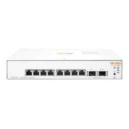 Commutateur - C3 - Géré - 8 x 10 - 100 - 1000 + 2 x Gigabit SFP - de bureau (JL680AABB)_1