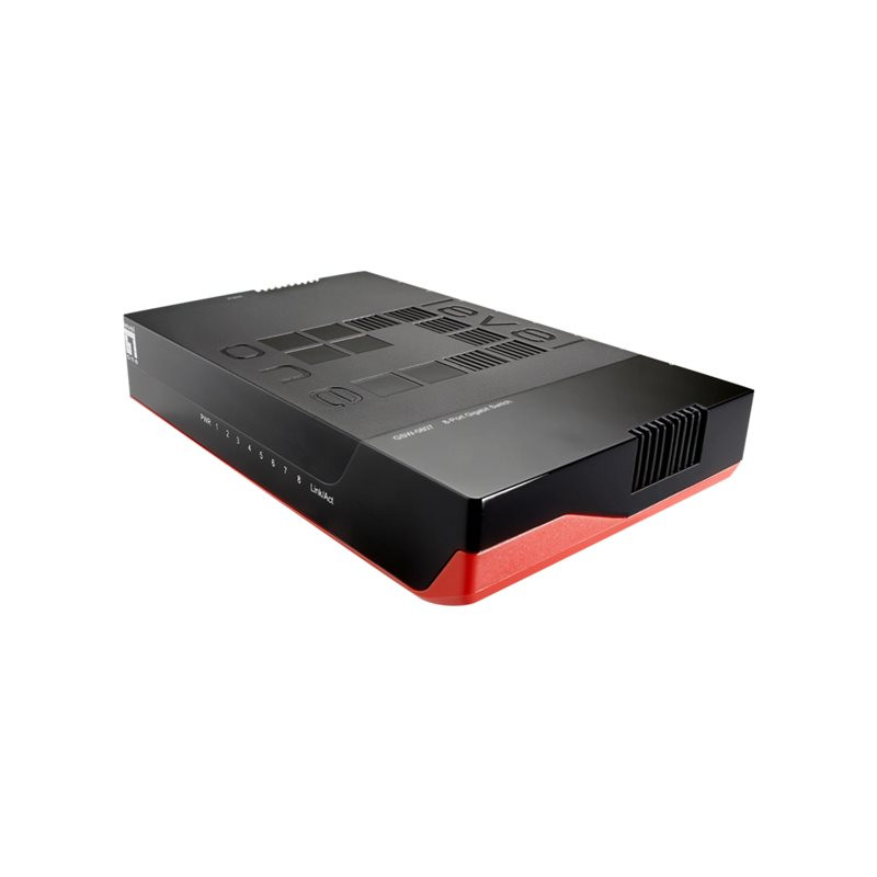 Commutateur - 8 x 10 - 100 - 1000 - de bureau, fixation murale (61004)_1