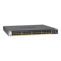 Switch manageable ProSAFE M4300-52G-PoE+ (550W PSU)Switch Manageable Stackable avec 48x1G PoE... (GSM4352PA-100NES)_1