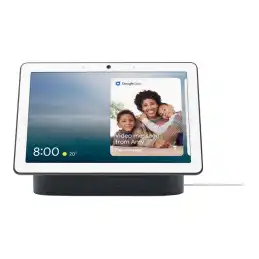 Google Nest Hub Max - Affichage intelligent - LCD de 10" - Canal 2.1 - sans fil - IEEE 802.11b - g - n -... (GA00639-FR)_1