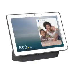 Google Nest Hub Max - Affichage intelligent - LCD de 10" - Canal 2.1 - sans fil - IEEE 802.11b - g - n -... (GA00639-FR)_4