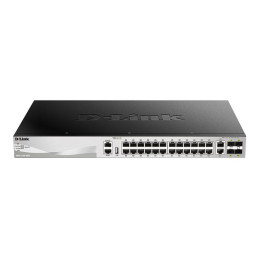 Commutateur - L3 Lite - Géré - 24 x 10 - 100 - 1000 + 2 x 10 Gigabit Ethernet + 4 x 10 Gigabit... (DGS-3130-30TS/E)_1