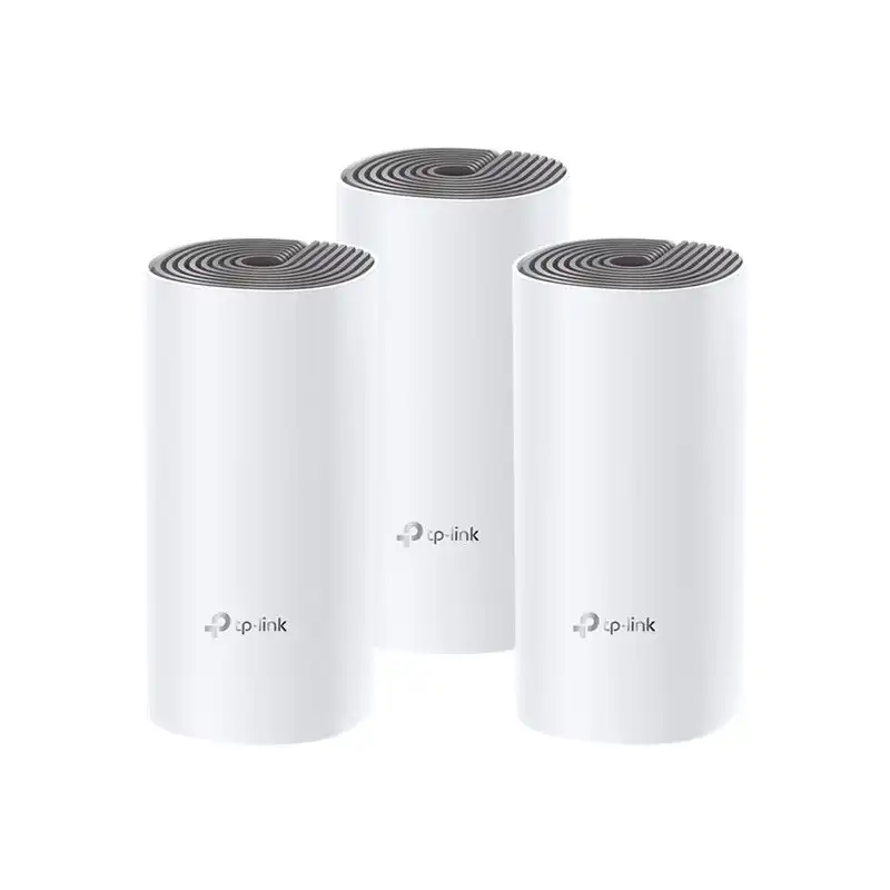 TP-Link Deco E4 - Système Wi-Fi (3 routeurs) - maillage - Wi-Fi 5 - Bi-bande (pack de 3) (DECO E4(3-PACK))_1