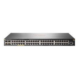 Commutateur - C3 - Géré - 48 x 10 - 100 - 1000 (PoE+) + 4 x 1 gigabit - 10 gigabit SFP+ (liaison mon... (JL256AABB)_1