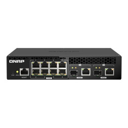 Commutateur - Géré - 8 x 2.5GBase-T + 2 x combo 10 Gigabit SFP+ - RJ-45 - de bureau, Montable su... (QSW-M2108R-2C)_3