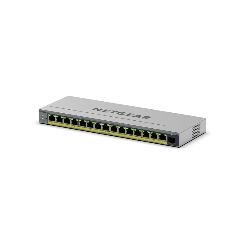 Commutateur - C3 - intelligent - 1 x 10 - 100 - 1000 + 15 x 10 - 100 - 1000 (PoE+) - de bureau,... (GS116EP-100EUS)_1