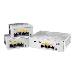 Commutateur - 4 x 10 - 100 - 1000 (PoE+) + 1 x 1000Base-T + 1 x combo Gigabit + 2 x USB-C - de burea... (CMICR-4PT)_1