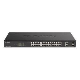 Commutateur - intelligent - 24 x 10 - 100 - 1000 (PoE+) + 2 x SFP Gigabit combiné - Montable s... (DGS-1100-26MPV2)_1