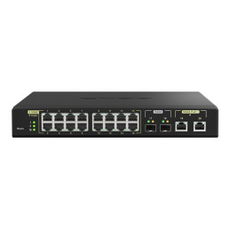 Commutateur - Géré - 16 x 100 - 1000 - 2.5G (PoE+) + 2 x 10 Gigabit SFP+ + 2 x 100 - 1000 - 2.... (QSW-M2116P-2T2S)_3