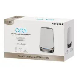 NETGEAR Orbi RBSE960 - Système Wi-Fi (rallonge) - jusqu'à 3000 pieds carrés - maillage - 10GbE, 2.5G... (RBSE960-100EUS)_4