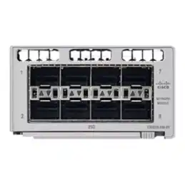 Cisco Meraki - Module d'extension - Gigabit Ethernet - 10Gb Ethernet - 25Gb Ethernet SFP28 x 8 (C9300X-NM-8Y-M)_1