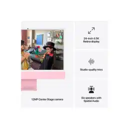 Tout-en-un M4 - RAM 16 Go - SSD 256 Go - Apple M4 10-core - Gigabit Ethernet, IEEE 802.11ax (Wi-Fi 6... (MWV43FN/A)_6
