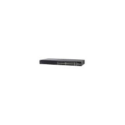 Commutateur - C3 - Géré - 24 x 10 - 100 - 1000 (PoE+) + 2 x Gigabit SFP + 2 x SFP Gigabit c... (SG350-28P-K9-UK-RF)_1
