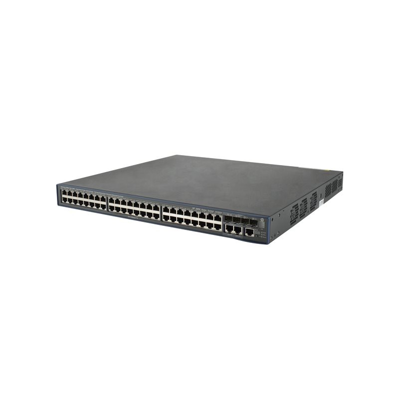 Commutateur - C3 - Géré - 48 x 10 - 100 (PoE+) + 4 x Gigabit SFP + 2 x 10 - 100 - 1000 partagé - Montab... (JG302C)_1