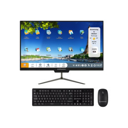 Tout-en-un Pentium Silver N5030 - jusqu'à 3.1 GHz - RAM 6 Go - SSD 256 Go - UHD Graphics 605 - Gigabit... (ART0442)_1