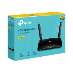 TP-Link - Routeur sans fil - WWAN - commutateur 4 ports - Wi-Fi - 2,4 Ghz (TL-MR150)_4