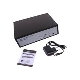 Commutateur - non géré - 16 x 10 - 100 - de bureau (61005)_7