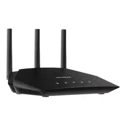 NETGEAR RAX10 - Routeur sans fil - commutateur 4 ports - 1GbE - Wi-Fi 6 - Bi-bande (RAX10-100EUS)_2