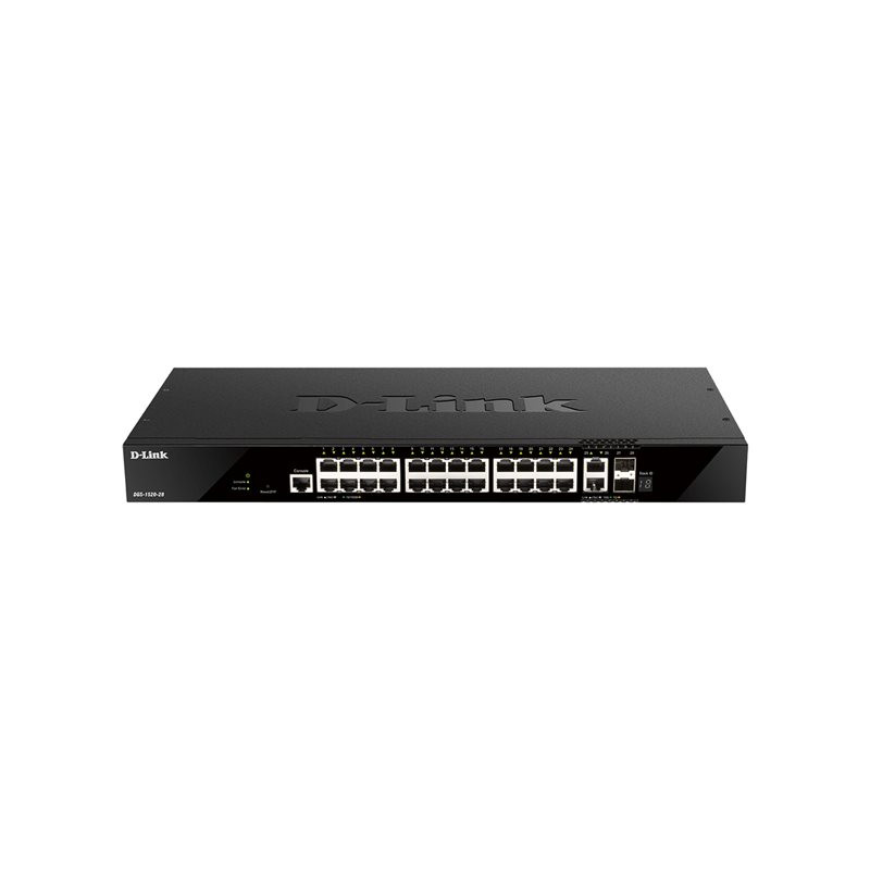 Commutateur - C3 - intelligent - 24 x 10 - 100 - 1000 + 2 x Gigabit SFP + 2 x 10 Gigabit SFP+ - Mo... (DGS-1520-28)_1