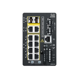 Network Essentials - commutateur - Géré - 8 x 10 - 100 - 1000 + 2 x combo Gigabit - Montage sur... (IE-3105-8T2C-E)_1