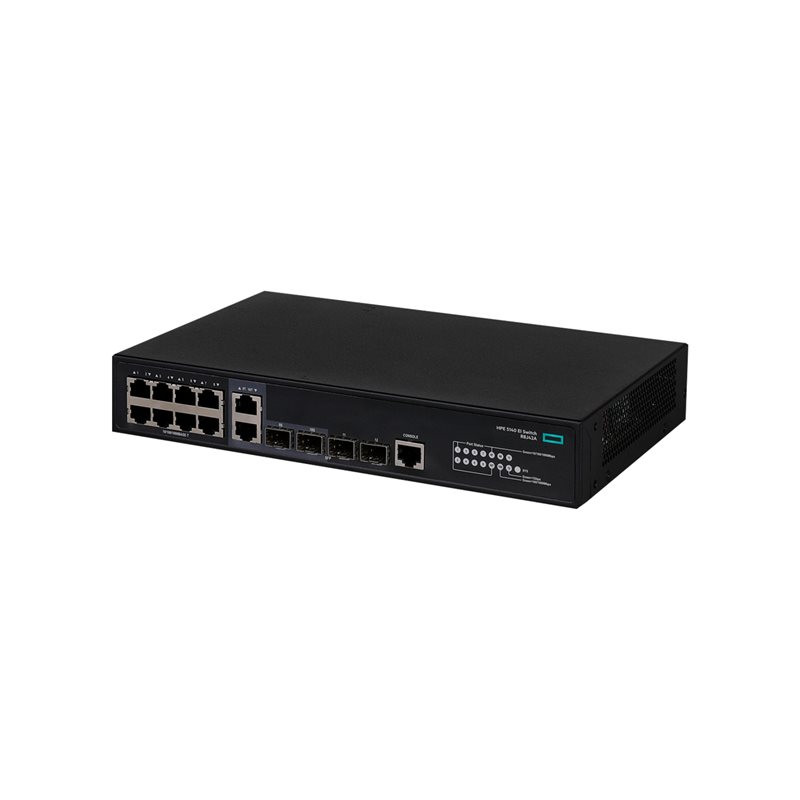 Commutateur - C3 - intelligent - 8 x 10 - 100 - 1000 + 2 x 1 Gigabit - 10 Gigabit SFP+ + 2 x 10GBase... (R8J42AABB)_1
