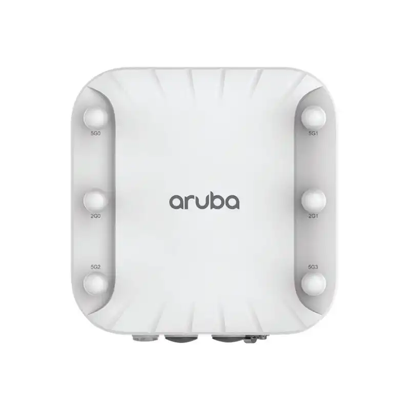 HPE Aruba AP-518 (RW) - Hardened - borne d'accès sans fil - ZigBee, Bluetooth, Wi-Fi 6 - 2.4 GHz, 5 GHz (R4H02A)_1