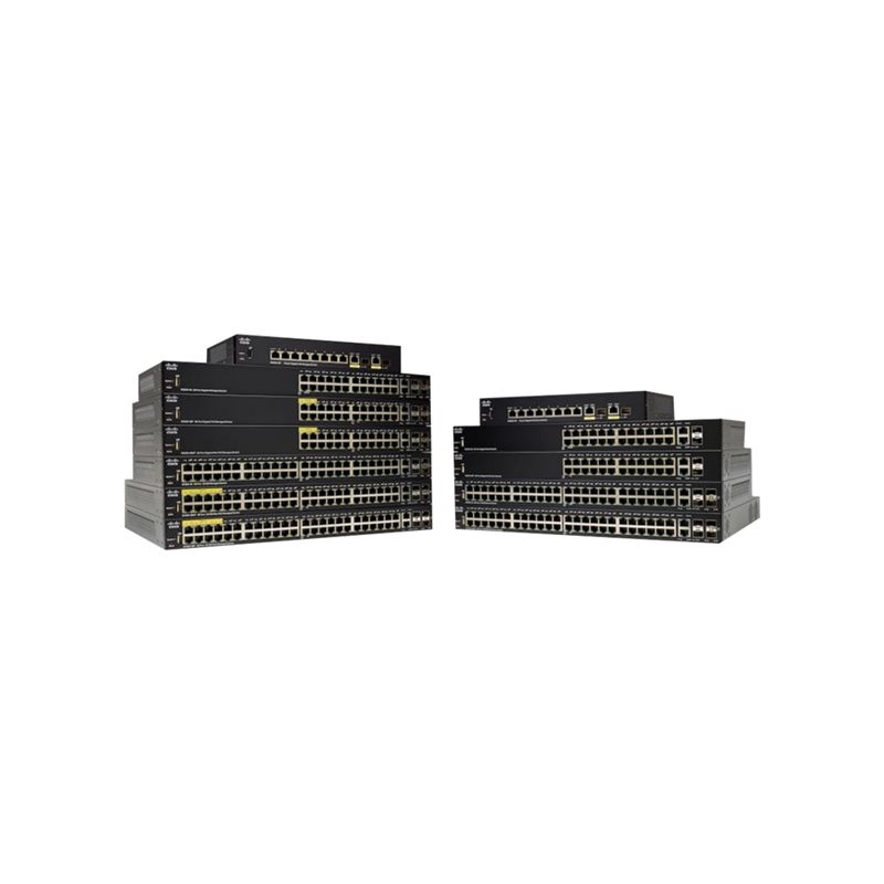 Commutateur - C3 - intelligent - 16 x 10 - 100 - 1000 + 2 x combo Gigabit Ethernet - SFP Gig... (SG250-18-K9-EU-RF)_1