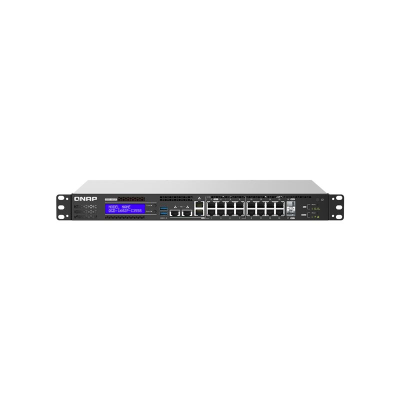 Commutateur - intelligent - 4 x 100 - 1000 - 2.5G (PoE++) + 4 x 100 - 1000 - 2.5G (PoE+) + ... (QGD-1602P-C3558-8G)_1