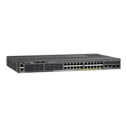 Commutateur - Géré - 24 x 10 - 100 - 1000 + 2 x Gigabit SFP - de bureau, Montable sur rack ... (WS-C2960X24TSLL-RF)_3