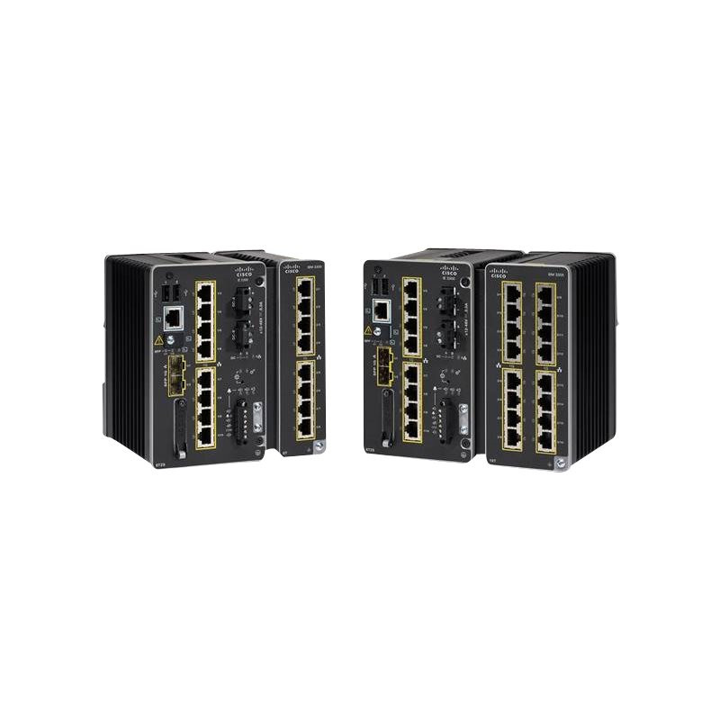 Commutateur - Géré - 8 x 10 - 100 - 1000 (PoE++) + 2 x 1 Gigabit - 10 Gigabit SFP+ - Montage su... (IE-3300-8U2X-E)_1