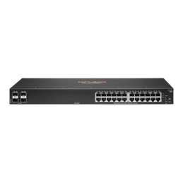 Commutateur - C3 - Géré - 24 x 10 - 100 - 1000 + 4 x Gigabit SFP - flux d'air côte à côte - Montable... (R8N88AABB)_1