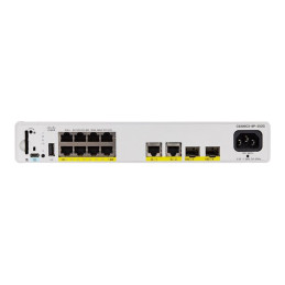 Network Advantage - commutateur - compact - C3 - Géré - 8 x 10 - 100 - 1000 (PoE+) + 2 x 10... (C9200CX-8P2X2GA-RF)_1