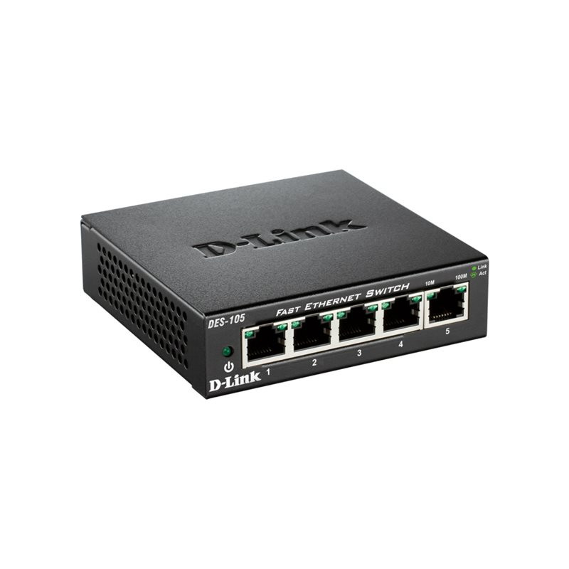 Commutateur - 5 x 10 - 100 - de bureau (DES-105/E)_1