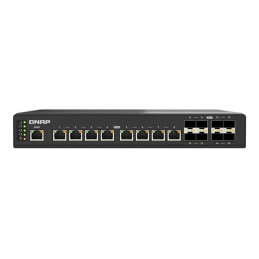 Commutateur - Géré - 8 x 10 Gigabit SFP+ + 8 x 100 - 1000 - 2.5G - 5G - 10GBase-T - Montable s... (QSW-IM3216-8S8T)_1
