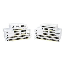 Commutateur - C3 - intelligent - 8 x 10 - 100 - 1000 + 2 x SFP Gigabit combiné - Montable s... (CBS250-8T-E2GUK-RF)_1