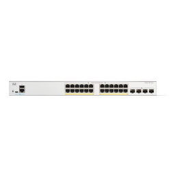 Commutateur - C3 - intelligent - 24 x 10 - 100 - 1000 (PoE+) + 4 x Ethernet 10 Go SFP+ - Monta... (C1200-24P-4X-RF)_1