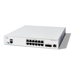 Commutateur - C3 - intelligent - 12 x 10GBase-T + 2 x 10 Gigabit SFP+ - Montable sur rack - r... (C1300-12XT-2X-RF)_1