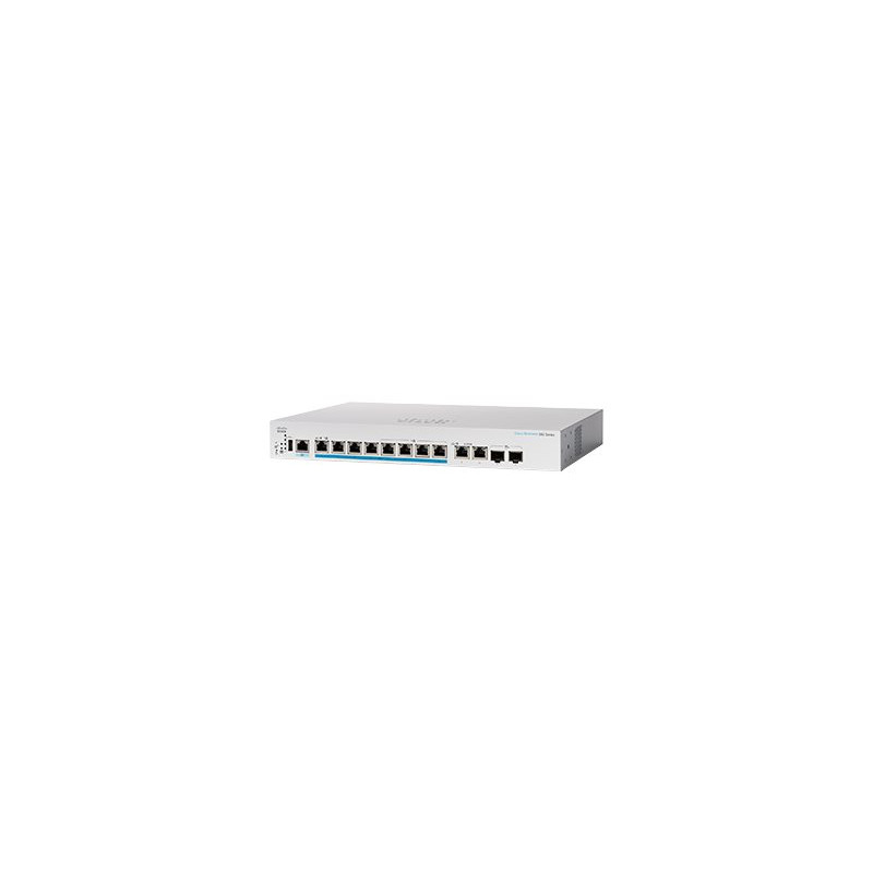 Commutateur - C3 - Géré - 8 x 100 - 1000 - 2.5G (PoE+) + 2 x combo 10 Gigabit SFP+ - RJ-45 ... (CBS350-8MP-2XEU-RF)_1