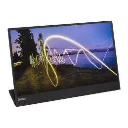 Lenovo ThinkVision M15 - Écran LED - 15.6" - portable - 1920 x 1080 Full HD (1080p) @ 60 Hz - IPS - 250 ... (62CAUAT1WL)_1