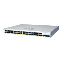 Commutateur - intelligent - 48 x 10 - 100 - 1000 (PoE+) + 4 x SFP+ 10 Go (liaison montante)... (CBS220-48FP4XEU-RF)_1