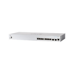 Commutateur - C3 - Géré - 6 x 10GBase-T + 2 x combo 10 Gigabit SFP+ - RJ-45 - Montable sur ra... (CBS350-8XT-EU-RF)_1