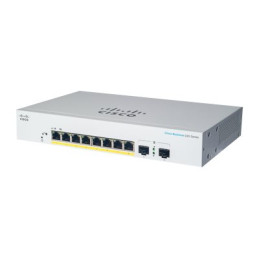 Commutateur - intelligent - 8 x 10 - 100 - 1000 (PoE+) + 2 x Gigabit SFP (liaison montante)... (CBS220-8FPE2GUK-RF)_1