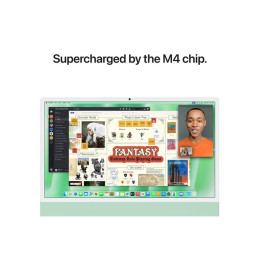 Tout-en-un M4 - RAM 16 Go - SSD 256 Go - Apple M4 8-core - IEEE 802.11ax (Wi-Fi 6E), Bluetooth 5.3 -... (MWUE3FN/A)_7