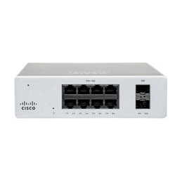 Commutateur - Géré - 8 x 10 - 100 - 1000Base-T + 2 x Gigabit SFP - Montable sur rack, fixation mu... (MS130R-8P-HW)_2