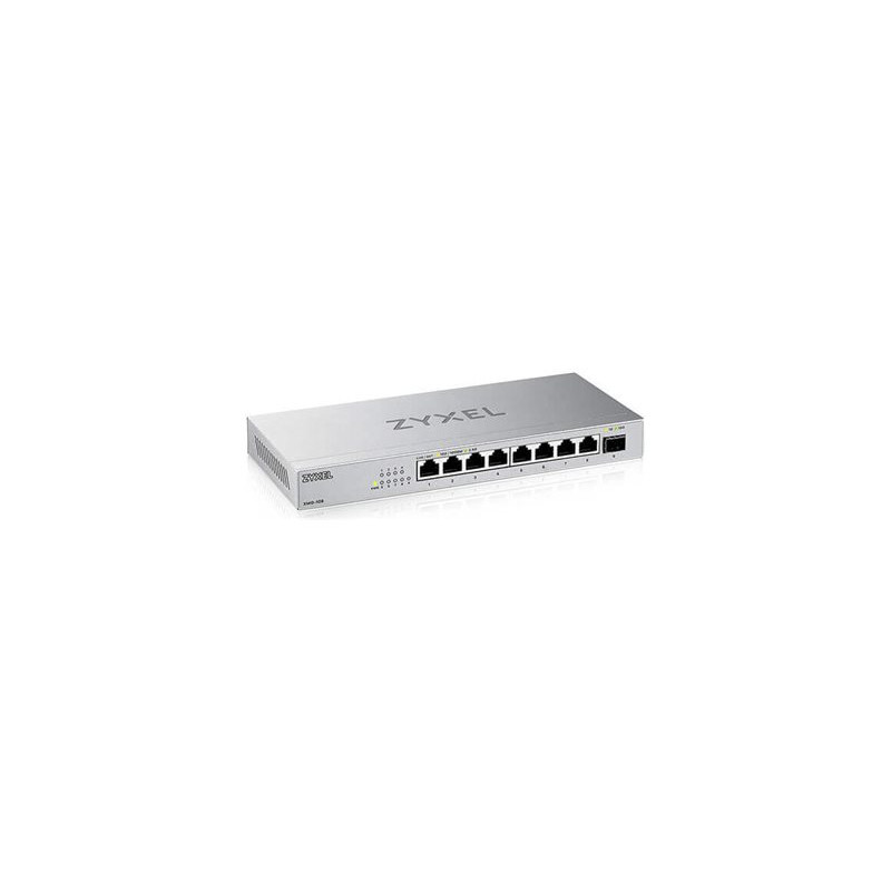 Commutateur - non géré - non géré - 8 x 100 - 1000 - 2.5G + 1 x Gigabit SFP - 10 Gigabit SFP+ ... (XMG-108-ZZ0101F)_1