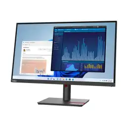 Lenovo ThinkVision T27p-30 - Écran LED - 27" - 3840 x 2160 4K @ 60 Hz - IPS - 350 cd - m² - 1300:1 - 4 m... (63A9GAT1EU)_3